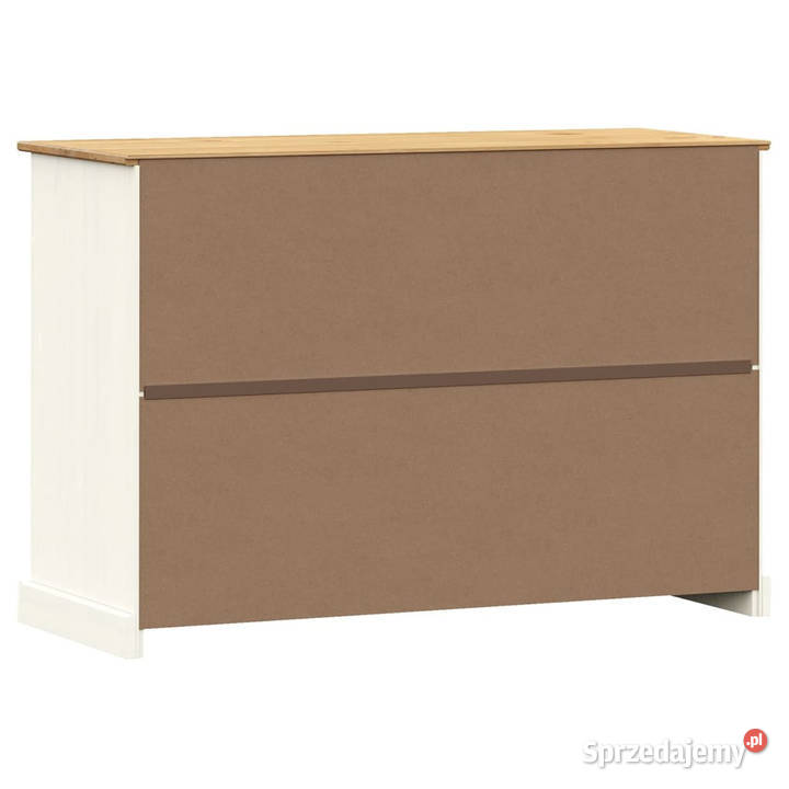 Szafka z szufladami VIGO 113x40x75 biała lita Warszawa