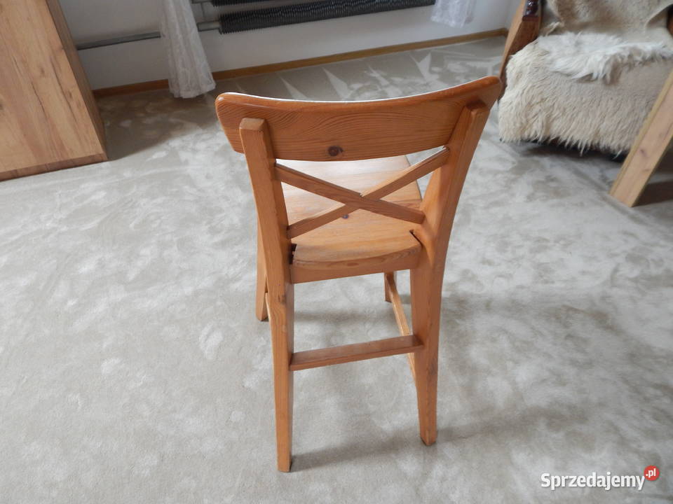 IKEA Krzesło dziecięce INGOLF wysokie Kraków sprzedam