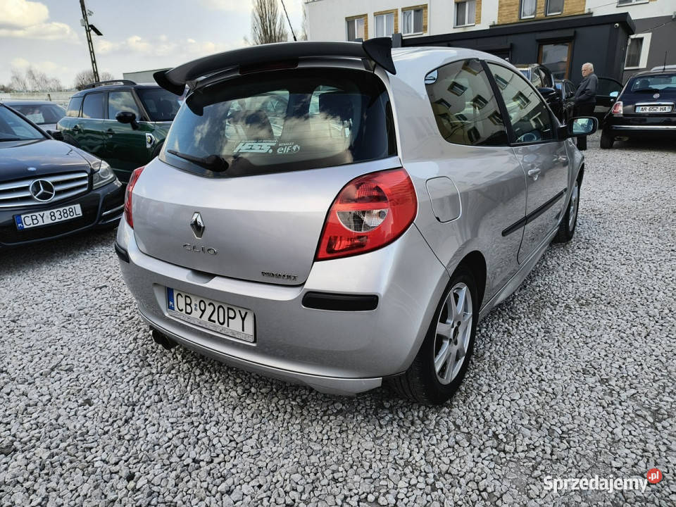 Renault Clio Sport l Spoiler l Klimatyzacja l Rok produkcji 2007 Bydgoszcz