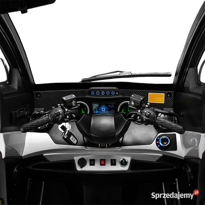 Zabudowany skuter elektryczny z dachem MICRO CAR Bili Bike Lublin