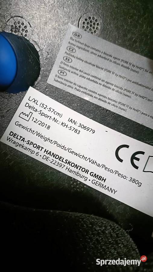 Kask Delta Sport Ochronny Rozmiar 5257 Kaski i odzież Tarnobrzeg