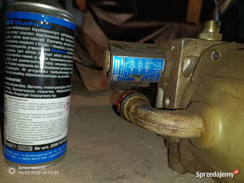 Pompa z silnikiem 24 volt moc 2kW do wózka Opatówek