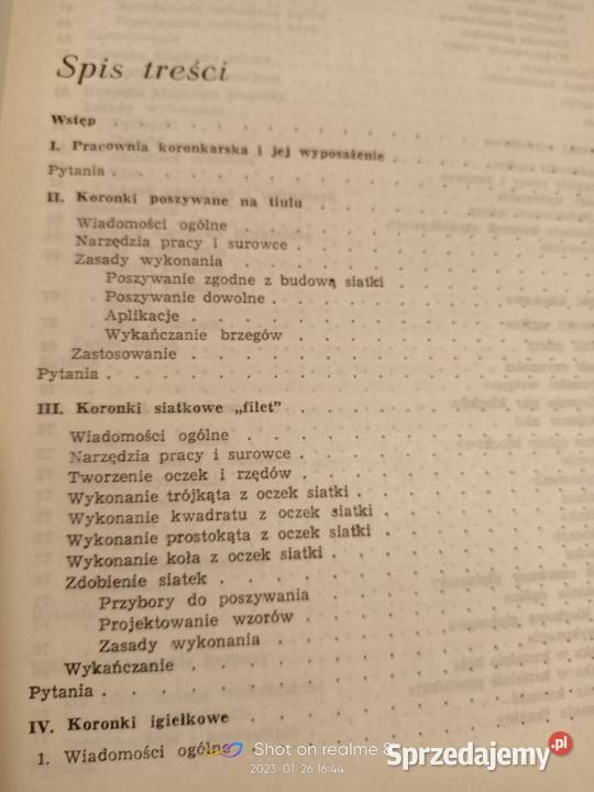 Koronkarstwo Steczek książki Warszawa księgarnia mazowieckie