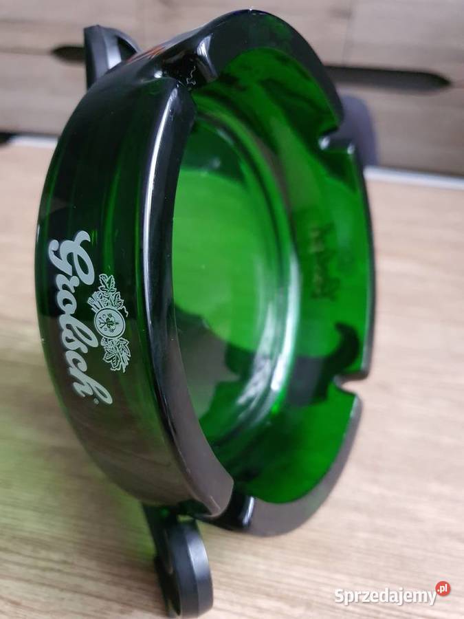Popielnica szklana Grolsch