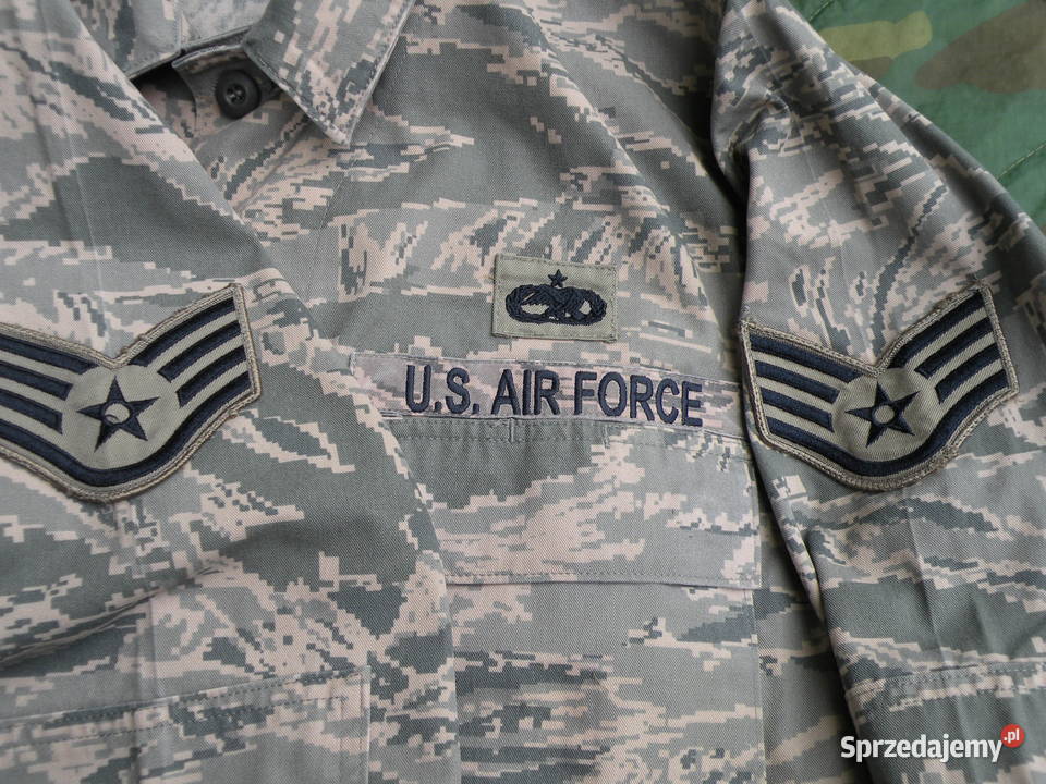 Bluza ABU USAF tiger stripes 44R NYCO dolnośląskie Wrocław