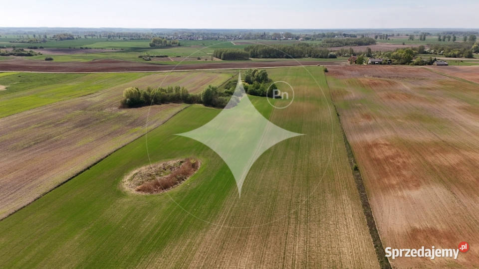 Działka rolna jeziorem Skomętno 654ha Mazurowo