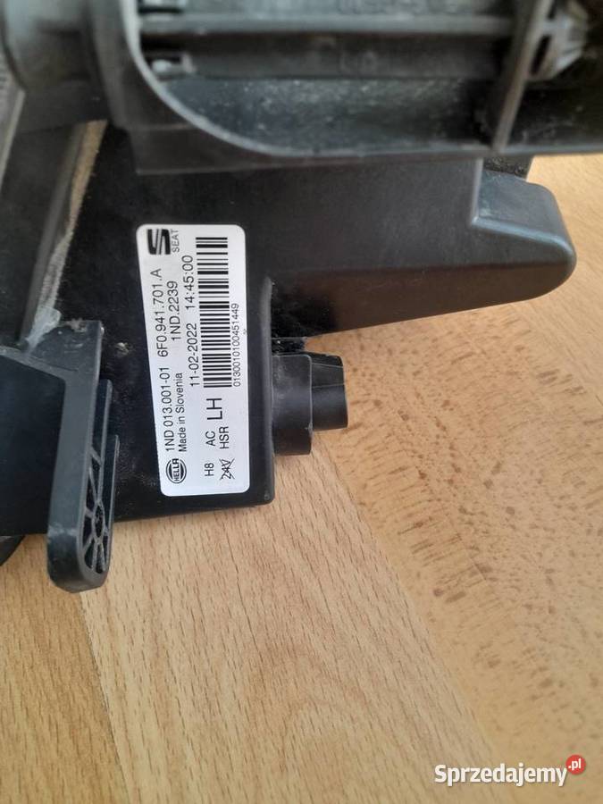 Halogen lewy seat Ibiza V 6F0 Wągrowiec sprzedam