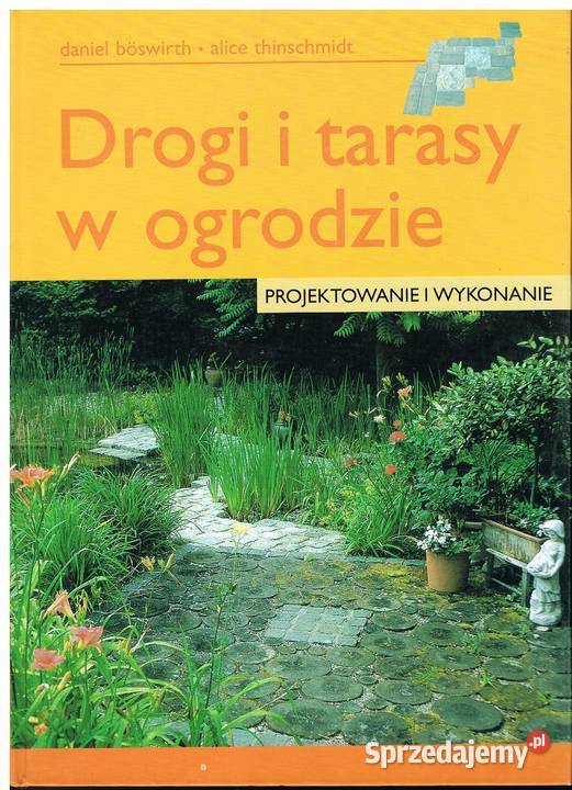 Drogi i tarasy w ogrodzie Rumia