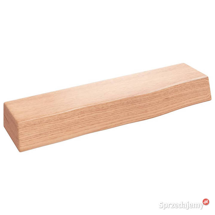 Półka jasnobrązowa 40x10x6 lakierowane lite Meble Warszawa