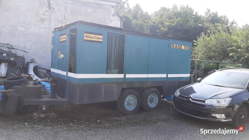 Kompresor mobilny sprezarka Atlas Copco XASE 745