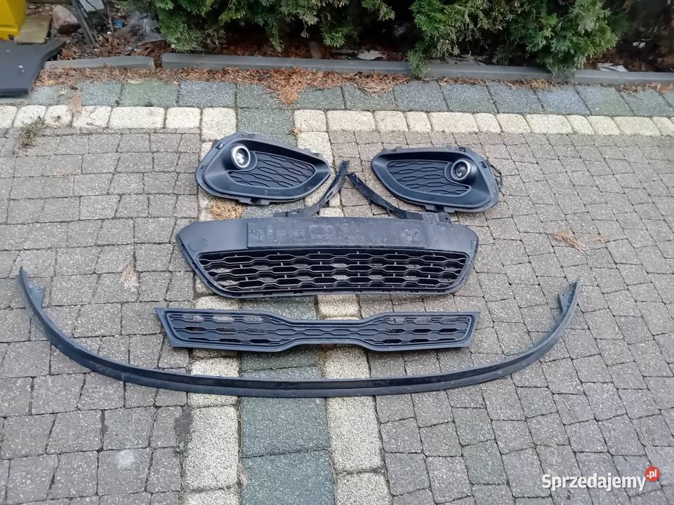 KIA RIO III Kratki zderzaka halogeny komplet Legnica