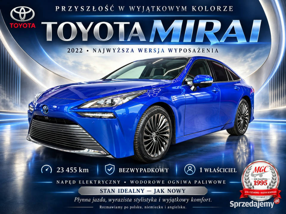 Toyota Mirai TOYOTA MIRAI PREMIUM KORO TOP bluetooth Łaziska Górne