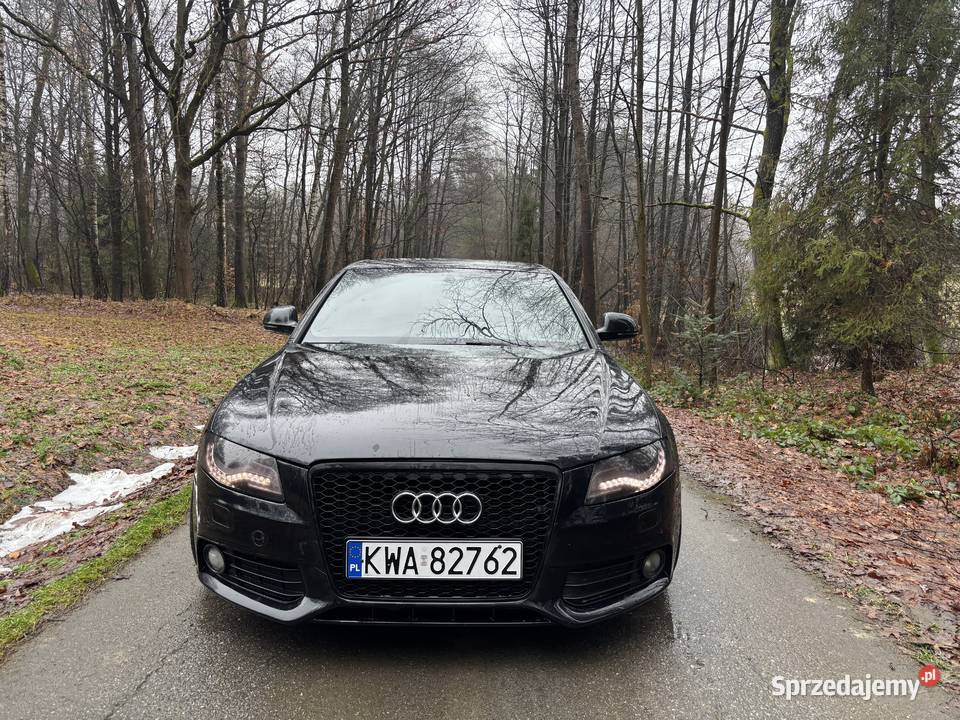 Audi A4 B8 27TDI Maxton Automat Szyberdach Rok produkcji 2008 Stanisław Górny