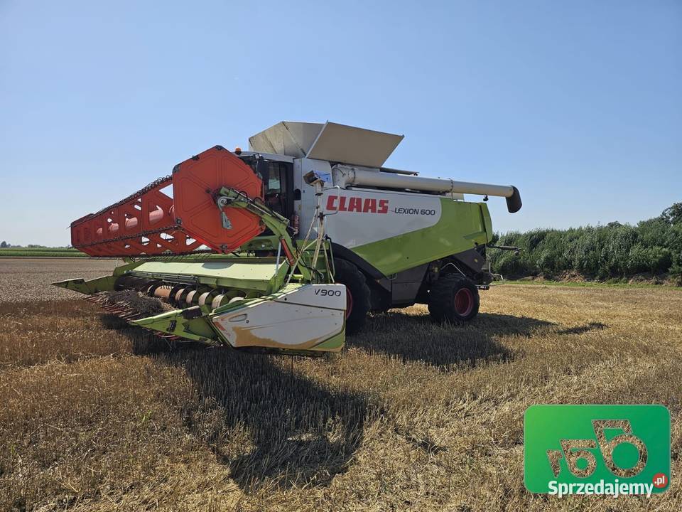 Claas Lexion 600 Mercedes V8 2006 r wielkopolskie