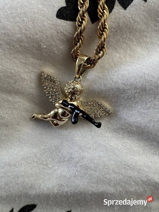 Złoty naszyjnik angel of war Bydgoszcz sprzedam