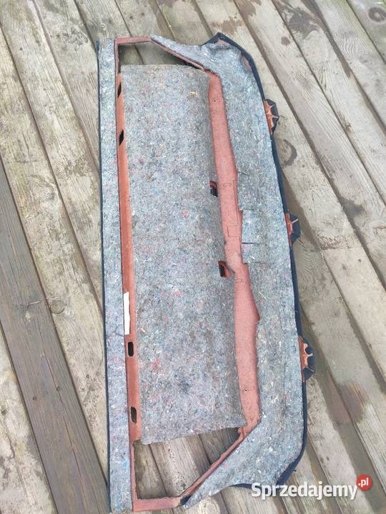 TYLNA PÓŁKA CZARNA MERCEDES W124 SEDAN