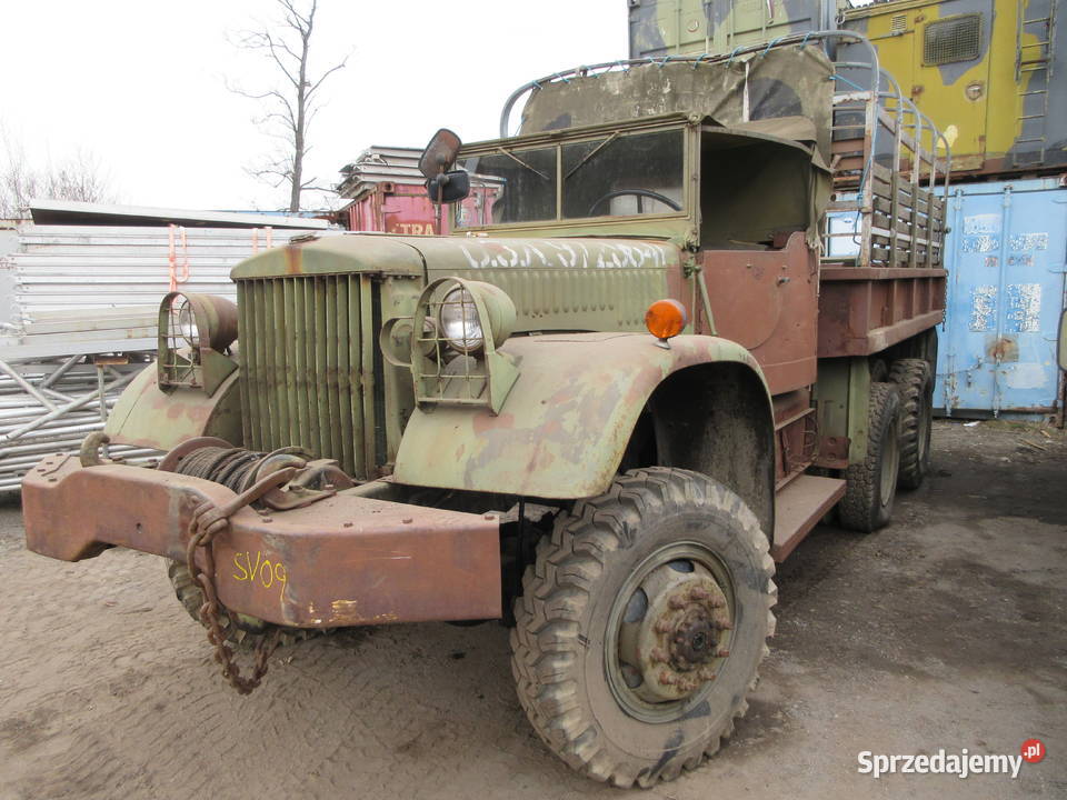 DIAMOND 6X6 WYCIĄGARKA KRAZ REO ZIS USA benzyna