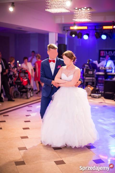 Piękna suknia ST PATRICK Arona zjawiskowa biały Olsztyn