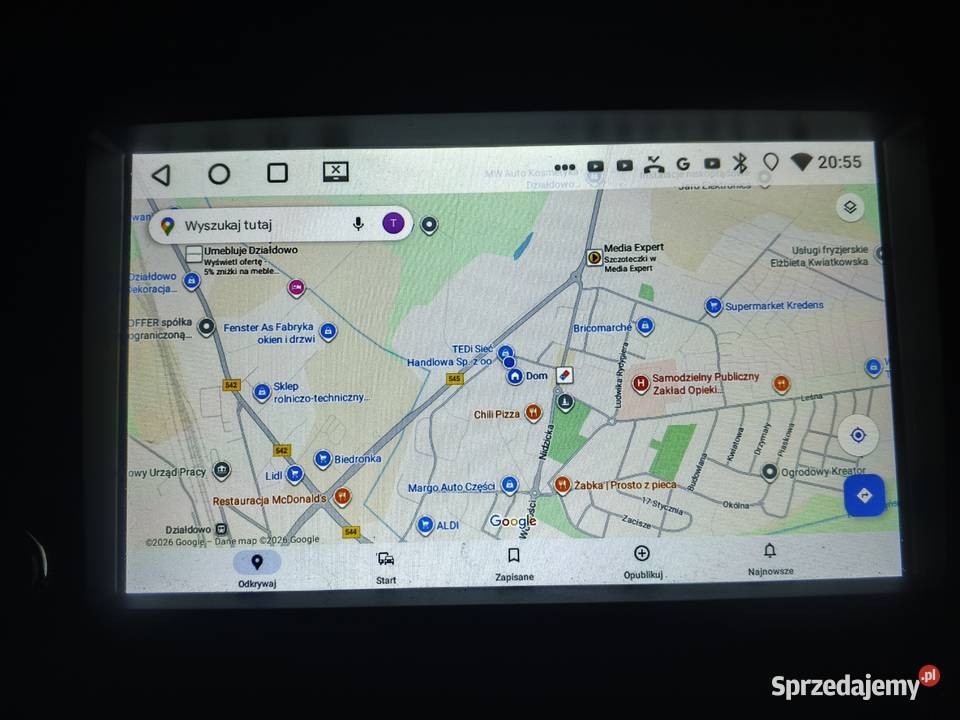 Multimedialne radio Android Skoda Octavia Rapid Działdowo