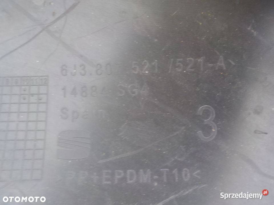 DOKŁADKA ZDERZAKA TYŁ SEAT LEON wielkopolskie Nowy Tomyśl