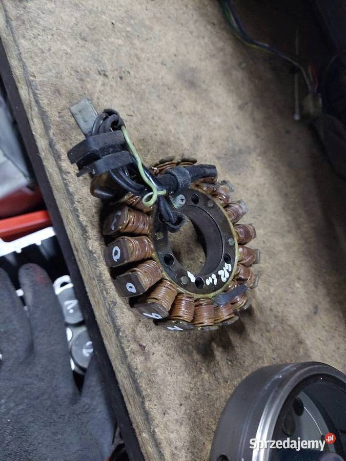 Kawasaki GPZ 600 iskrownik stojan uzwojenie Jelenia Góra
