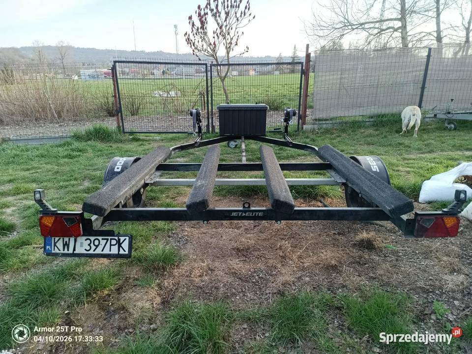 Przyczepa pod 2 skutery wodne małopolskie Wieliczka