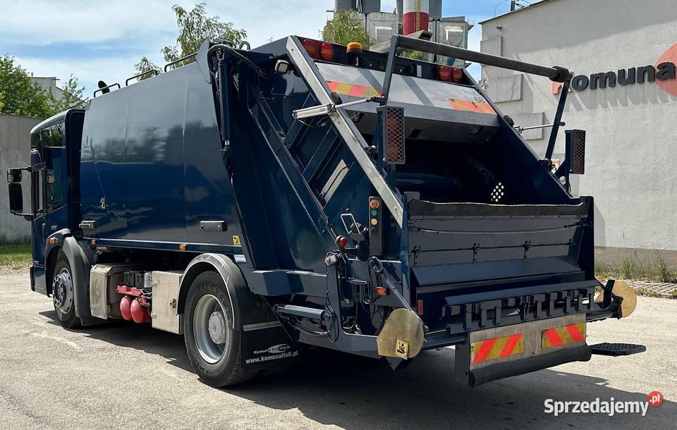 Mercedes Econic śmieciarka dwuosiowa NTM 14m3 Nowiny