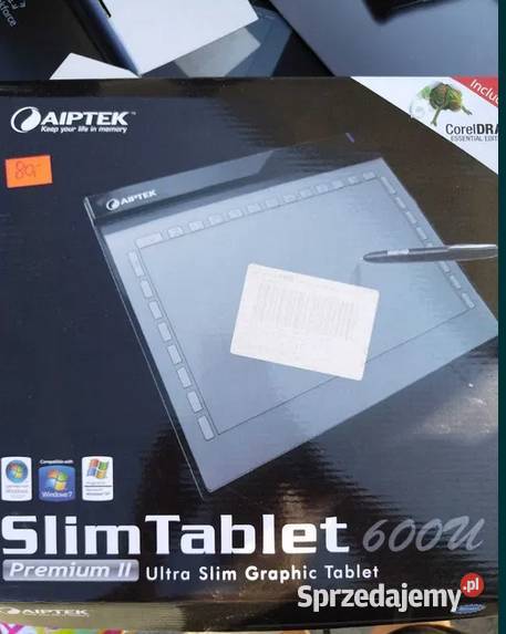 Tablet graficzny firmy AIPTEK program corel Żary