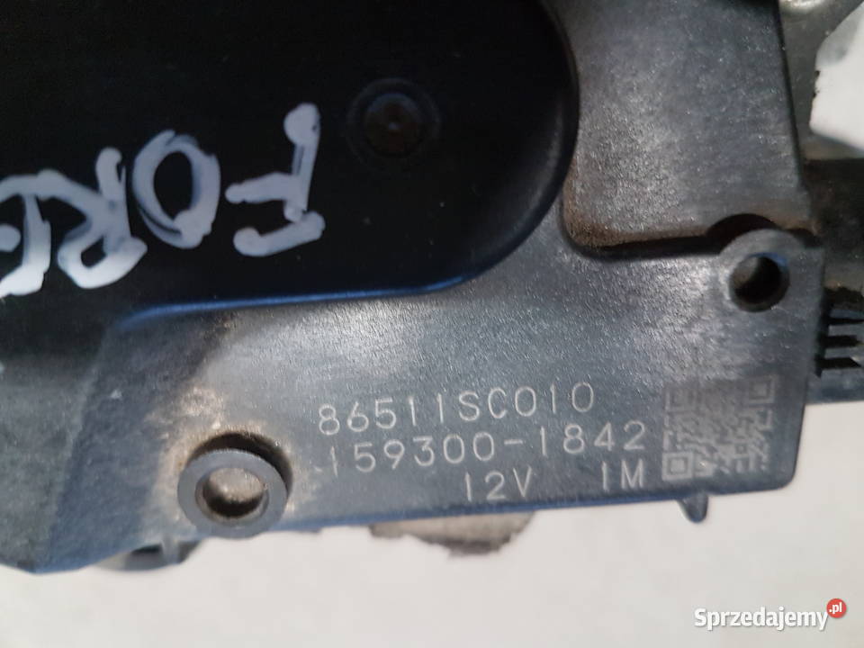 SUBARU FORESTER III MECHANIZM WYCIERACZEK SILNIK sprzedam
