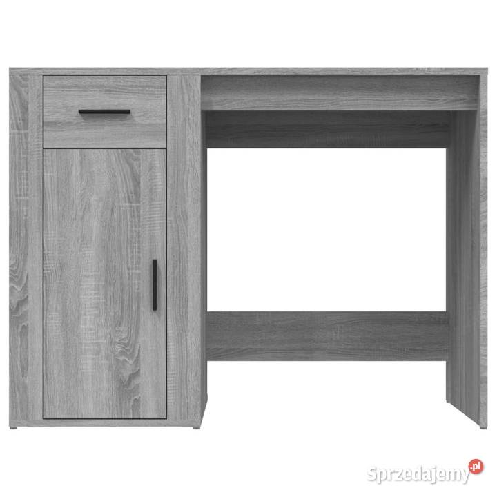 Biurko szary dąb sonoma 100x49x75 materiał Warszawa