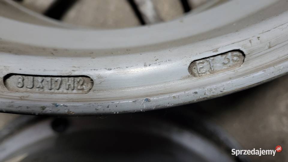 2x 17 ET 35 8JX17H2 felgi aluminiowe OZ WYSYŁKA OZ Samochodowe Motoryzacja Pobiedziska