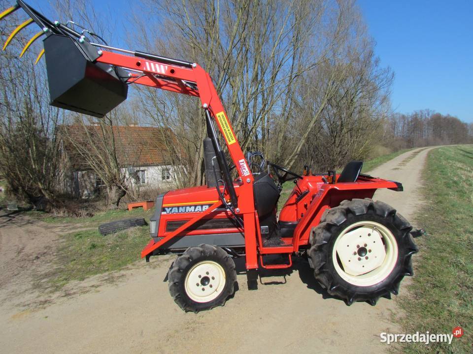Yanmar F20D 20 4x4 minitraktorek z nowym turem Gorzów Wielkopolski