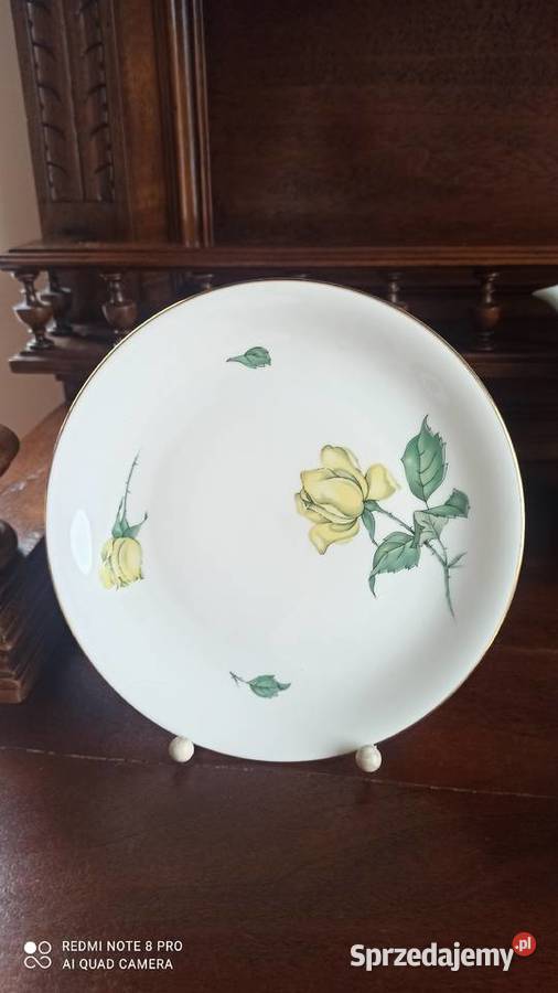 Filiżanka z talerzykiem deserowym Rosenthal Gdańsk