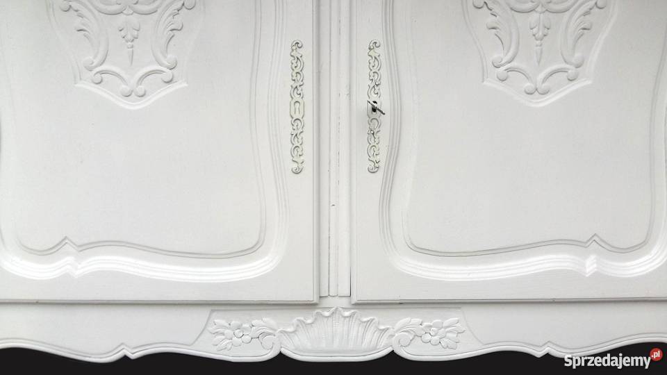 Komoda Ludwikowska biała