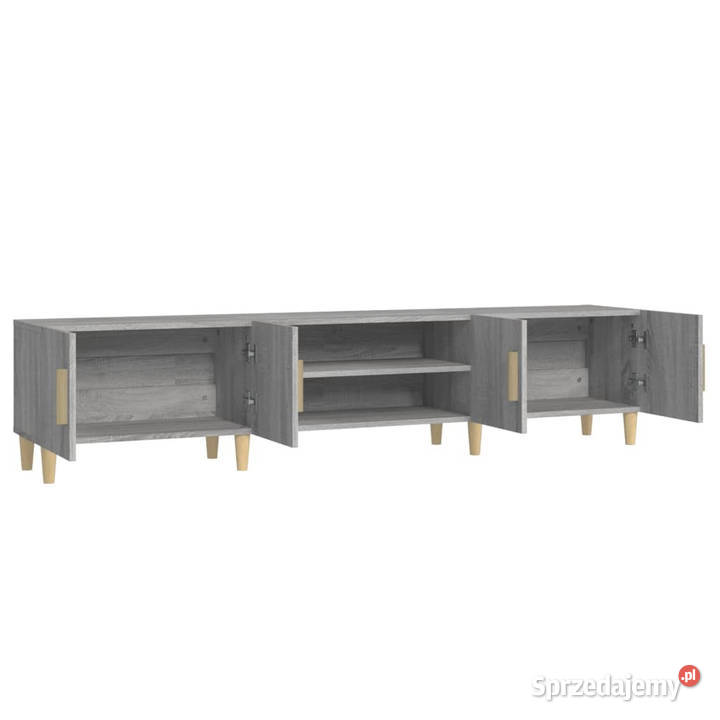 Szafka pod TV szary dąb sonoma 180x315x40 RTV Warszawa