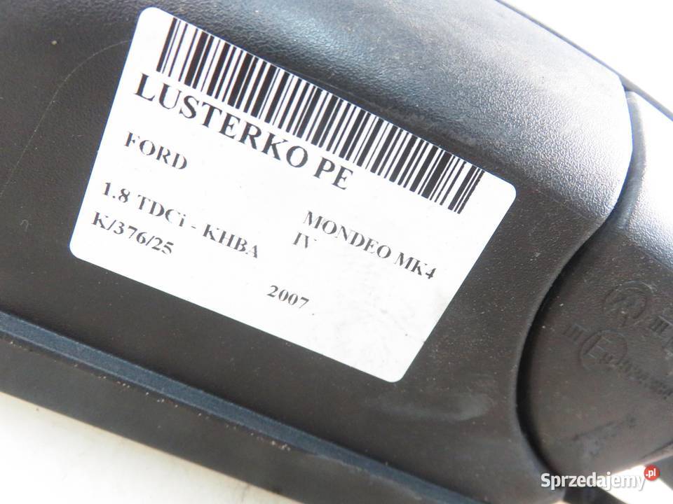 LUSTERKO PRAWE FORD MONDEO MK4 IV 27 sprzedam