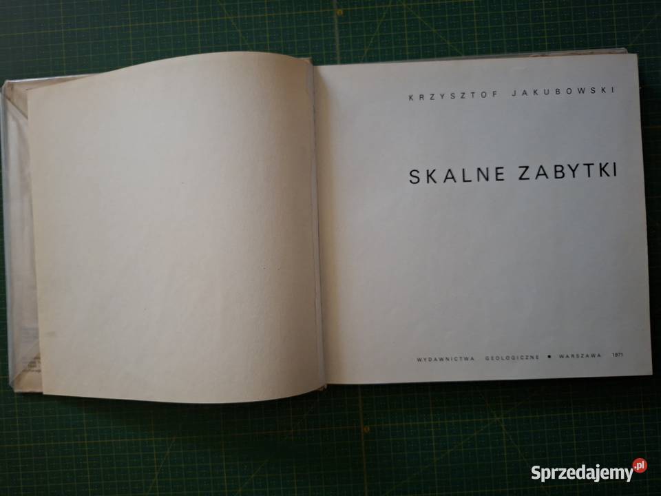 Skalne zabytki Krzysztof Jakubowski Kraków sprzedam