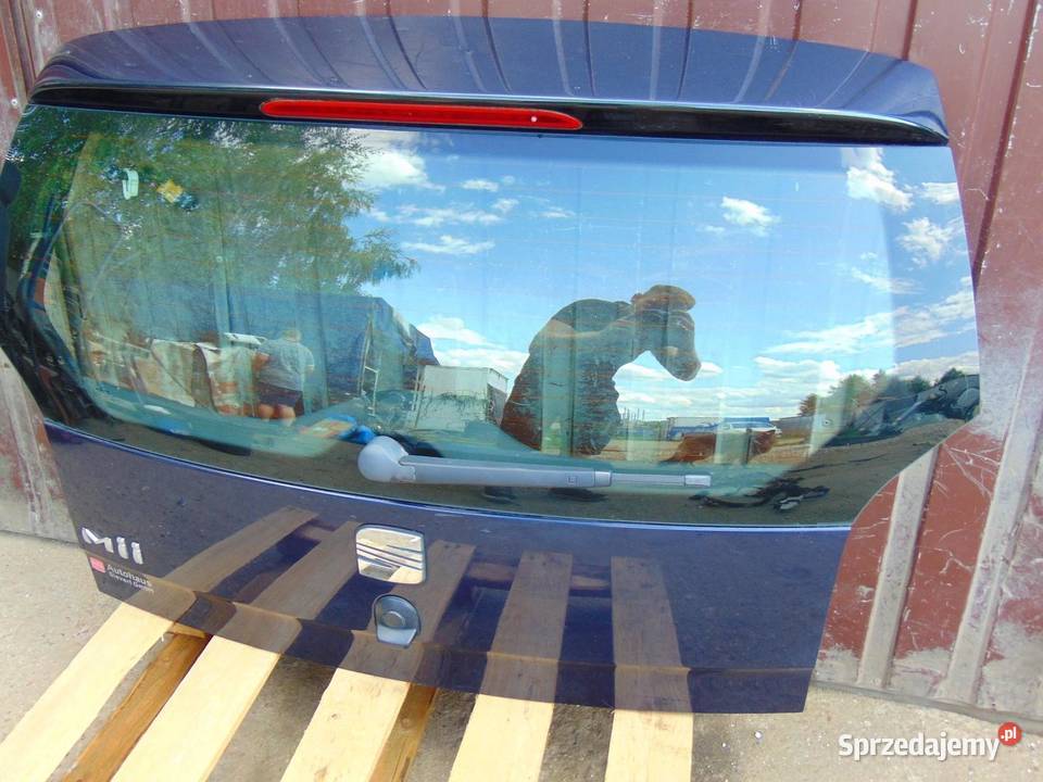 KLAPA TYLNA SZYBA SEAT Mii GRANATOWA