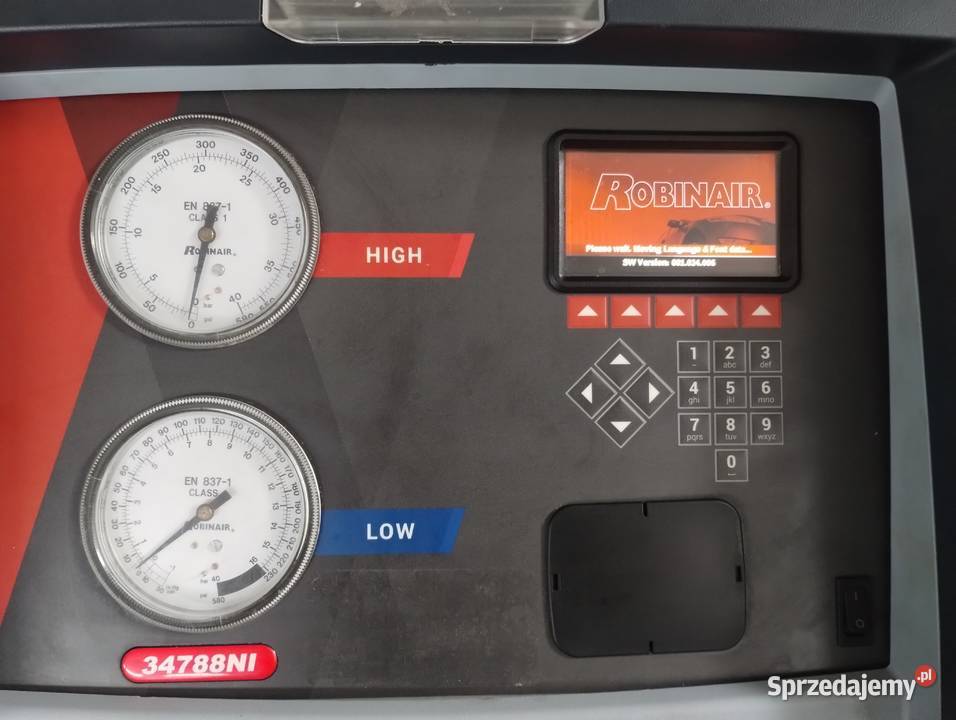 Robinair stacja klimatyzacji 34788NI uszkodzona Bielsko-Biała sprzedam