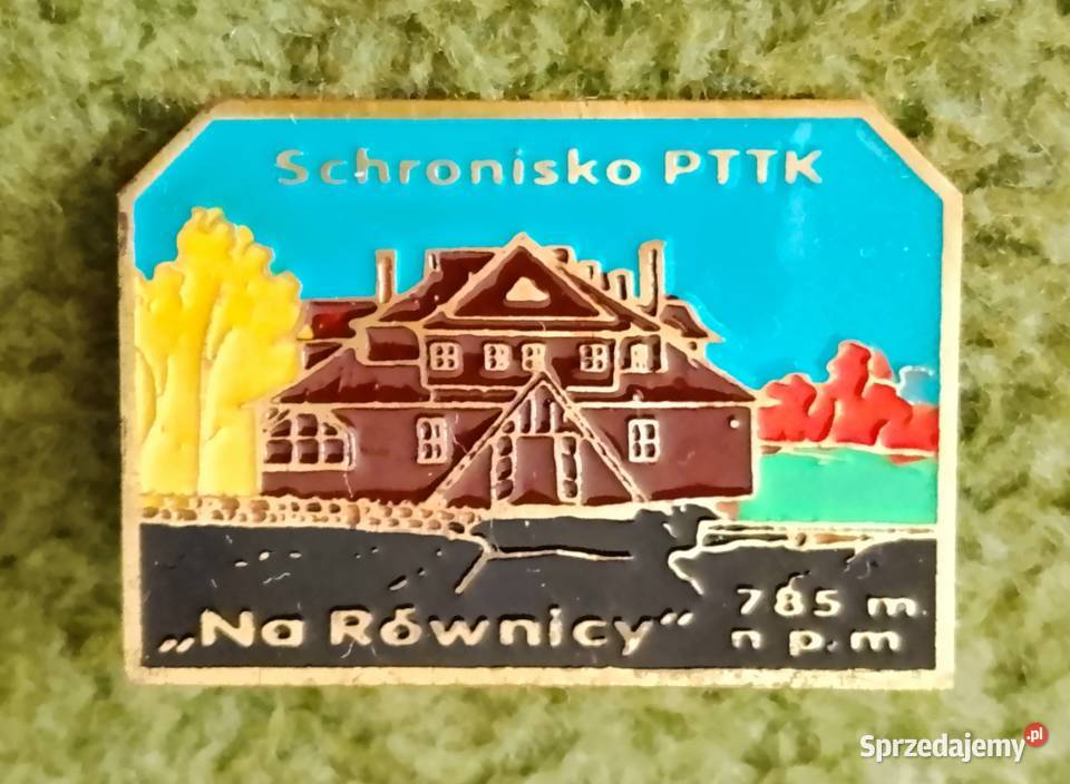 Wpinka Schronisko PTTK Na Równicy 785 m npm PRL Katowice