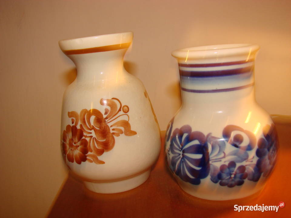 ZF Koło fajansowy wazonik Pruszcz Gdański