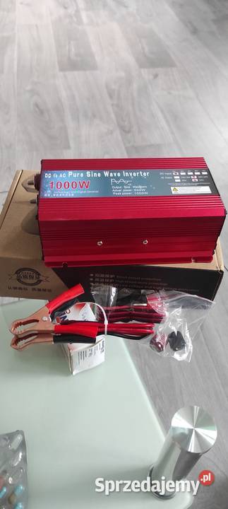 Przetwornica napięcia 12V230V 500W1000W czysty