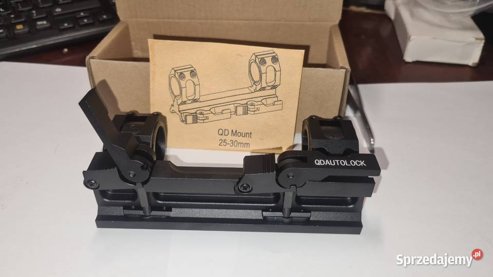 montaż jednoczęściowy 25i30mm szyna 22mm Warszawa