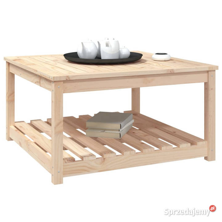 Stolik ogrodowy 825x825x45 lite drewno sosnowe Warszawa