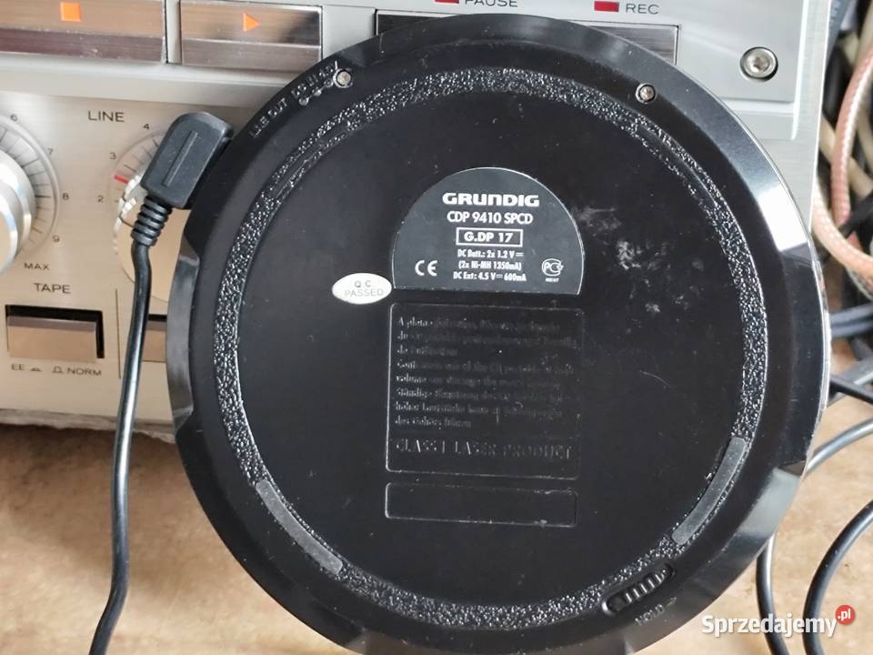 Discman Grundig CDP 9410 SPCD Odtwarzacze CD i MD zachodniopomorskie Grabowo