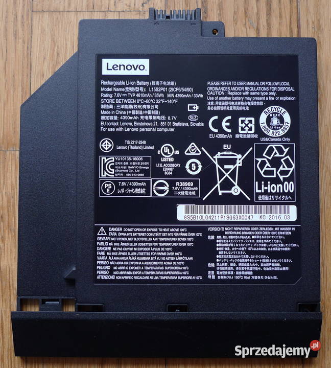 Bateria Lenovo L15S2P01 oryginalna Białystok