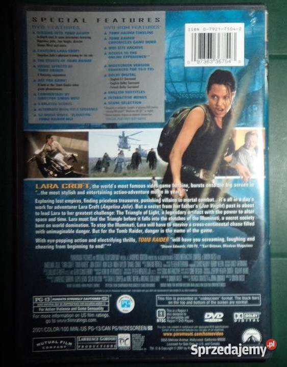 2x Angelina Jolie Lara Croft Tomb Raider the Komputerowe PC Rzeszów