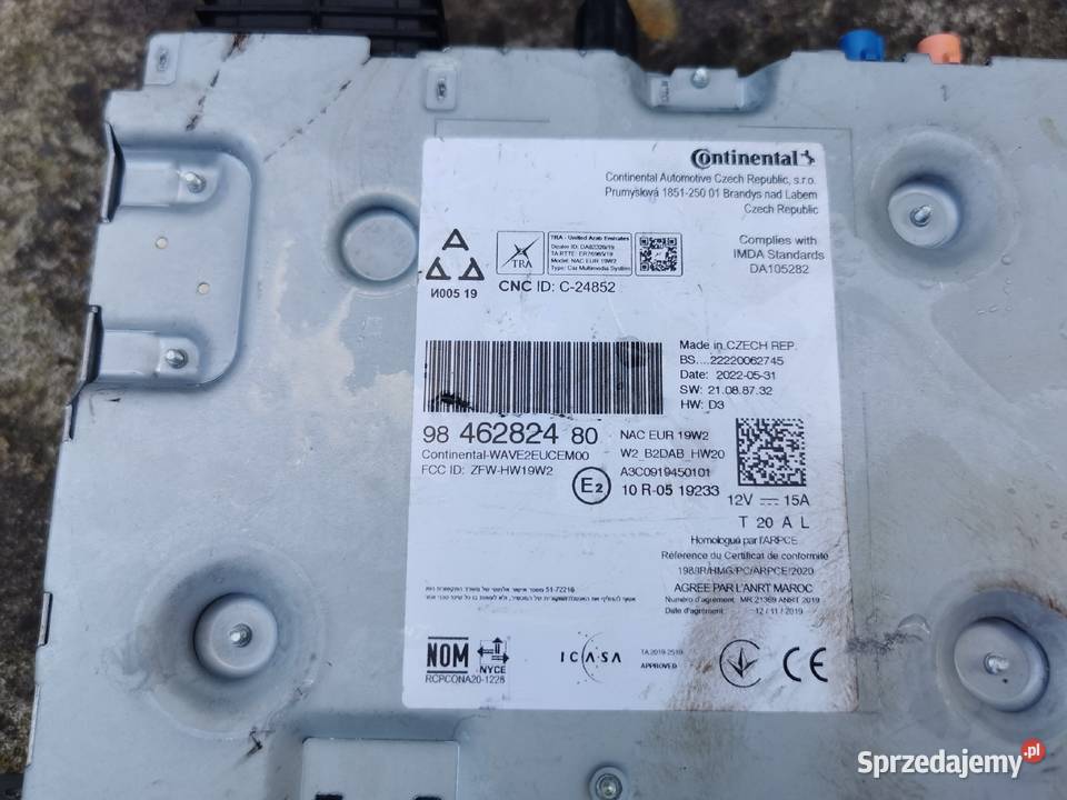 Radio OPEL CROSSLAND X CROSSLAND P17 P2QO 12 75 Jelenia Góra