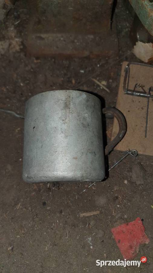 Kubek oryginalny IDEAL 7 metalowy stary lata Antyki, Sztuka, Kolekcje mazowieckie Warszawa