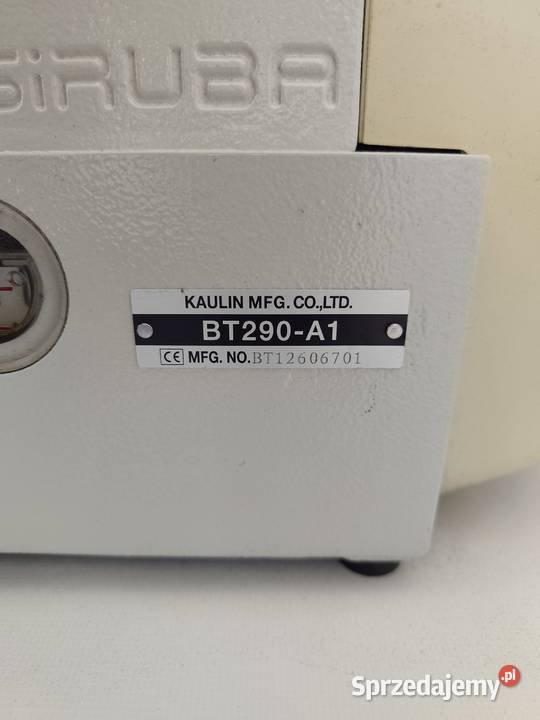 Guzikarka Siruba BT290A1 elektroniczna automat